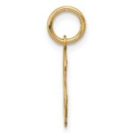 14k Polished Dollar Sign Charm - Image 2