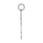 Sterling Silver Rhodium-plated Kid Charm - Image 2