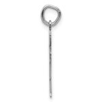 Sterling Silver Rhodium-plated Kid Charm - Image 2