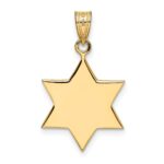14k Star of David Pendant - Image 3