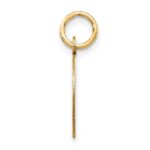 14k Etched Edge .011 Gauge Engravable Round 13mm Disc Charm - Image 2