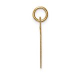 14k Plain .011 Gauge Engravable Heart 19x15mm Disc Charm - Image 2