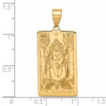 14ky The Hierophant Tarot Card Pendant - Image 4