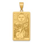 14ky The Sun Tarot Card Pendant