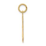 14k .018 Depth Engravable Girl Charm - Image 2