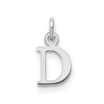 10KW Cutout Letter D Initial Charm