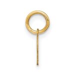 14KY Upper case Letter K Initial Charm - Image 2