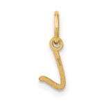 14KY Upper case Letter L Initial Charm - Image 3