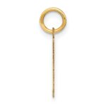 14ky Letter H Initial Pendant - Image 2