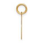 14ky Letter S Initial Pendant - Image 2