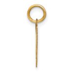 14ky Letter V Initial Pendant - Image 2