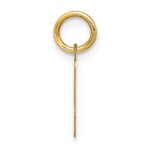 14ky Letter E Initial Pendant - Image 2