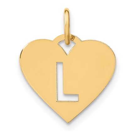 14ky Initial Letter L Initial Charm