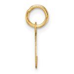 14K Uppercase Letter L Initial Charm - Image 2