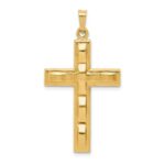 14k Polished Cross Pendant