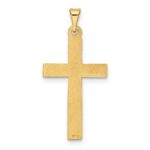 14k Polished Latin Cross Pendant - Image 4