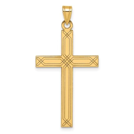14k Cross Pendant