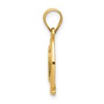 14k Cross Ichthus Fish Charm - Image 2