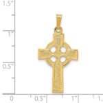 14k Celtic Cross Charm - Image 3