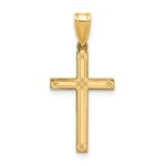14k Cross Charm