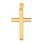 14k Polished Cross Pendant