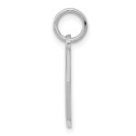 Sterling Silver Rhodium-plated Medical Jewelry Pendant - Image 2