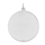 Sterling Silver Rhodium-plated Medical Jewelry Pendant - Image 3