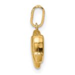 14k Polished Elephant Charm - Image 2