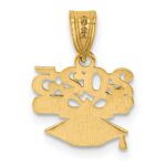 14K Graduation Cap and Diploma 2025 Charm - Image 3