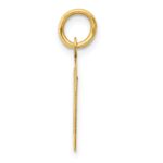 14k Medium Script Letter D Initial Charm - Image 2