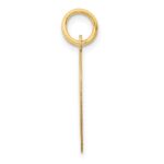 14k Large Script Letter D Initial Charm - Image 2