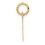 14k Small Block Letter C Initial Charm - Image 2