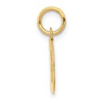 14k Small Block Letter D Initial Charm - Image 2