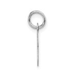 14KW Small Block Letter B Initial Charm - Image 2