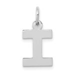 14KW Small Block Letter I Initial Charm
