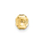 14k 1/5 carat Lab Grown Diamond VS+ F+ Round Complete Three Prong Stud Earrings - Image 5